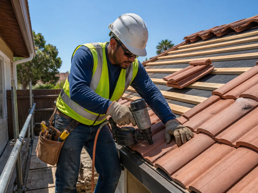 Tile Roof Installation